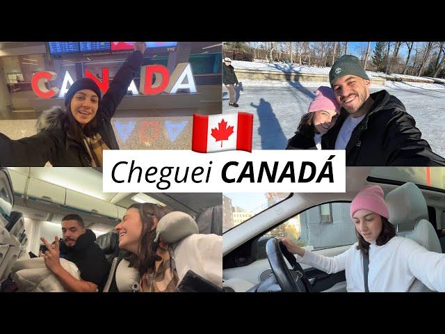 cheguei Canadá! vlog da primeira semana de volta a rotina