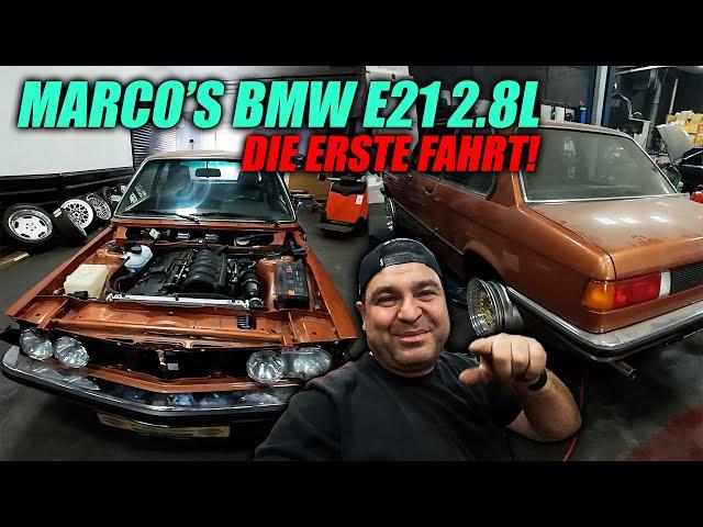 Erste Fahrt mit Marco's BMW E21 2.8l! - Finaler Zusammenbau + Welche Felgen passen?