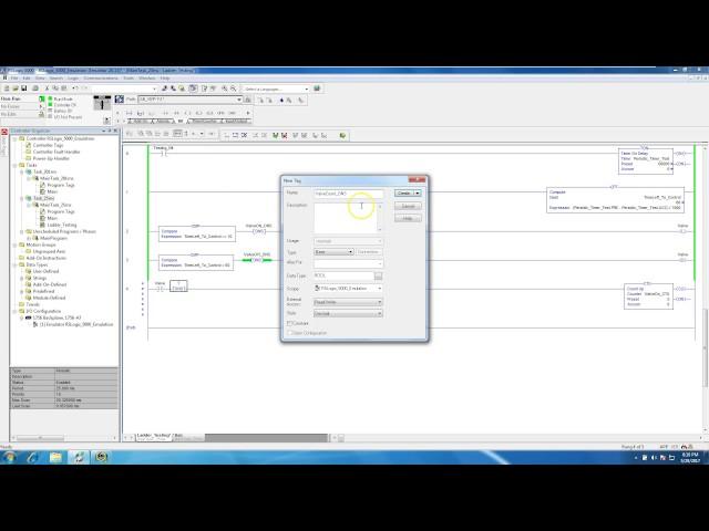 RSLogix 5000 Latch Unlatch Example