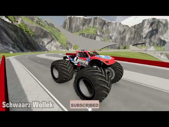 New Big Wheels Collide and Crashes