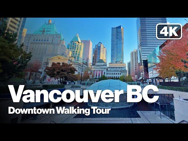 Downtown Vancouver Walking Tour | Robson Square | Vancouver Art Gallery | Vancouver BC