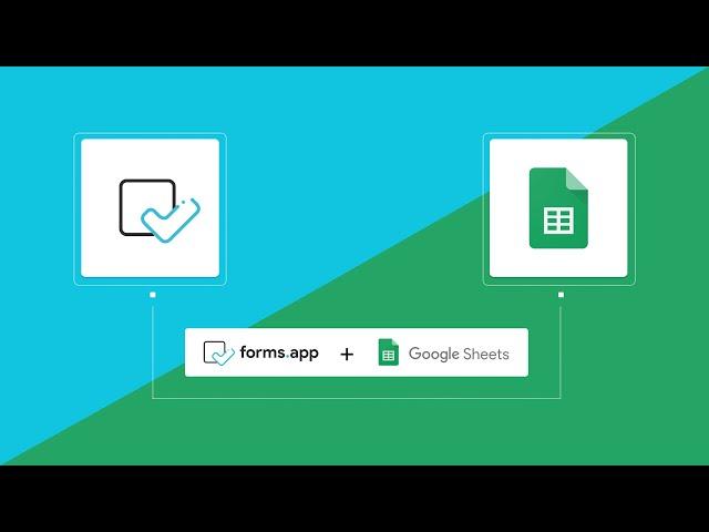 How to send form responses to Google Sheets