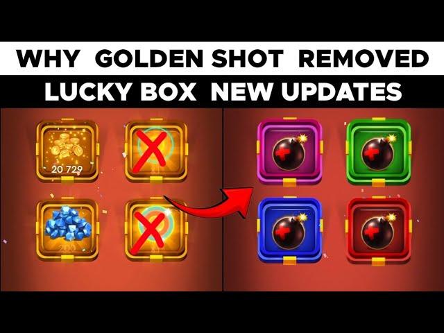 Carrom Pool Lucky Box New Update | Golden Shot Removed Why? Jamot Gaming