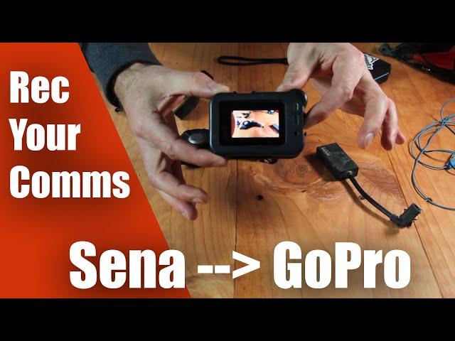 How to record Sena audio to GoPro | Sena 20S Evo & GoPro Hero 8/9 with media mod or mic adapter