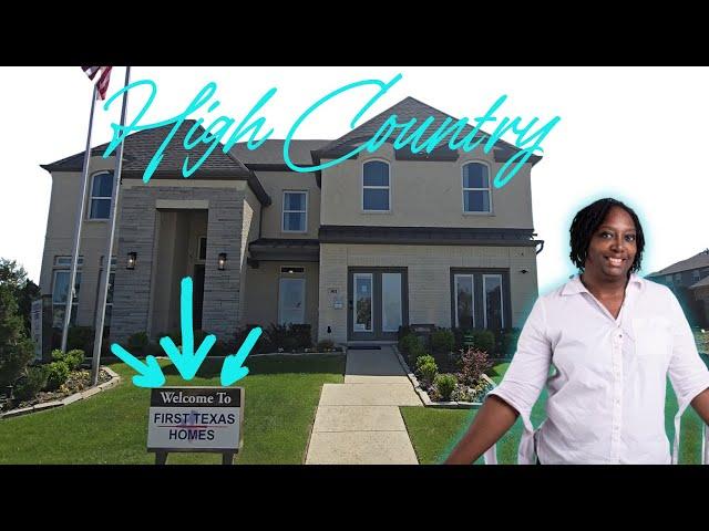 New Home for Sale in Burleson Texas | First Texas Homes | High Country