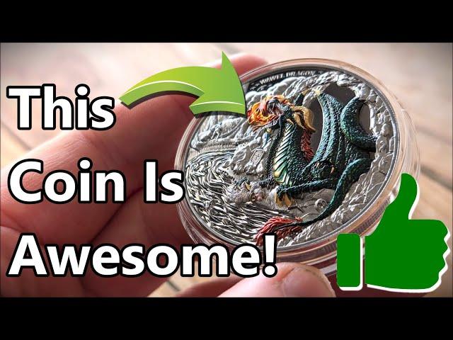 You HAVE To See How COOL This Dragon Coin Is - The Wawel Dragon By The Royal Krakow Mint!