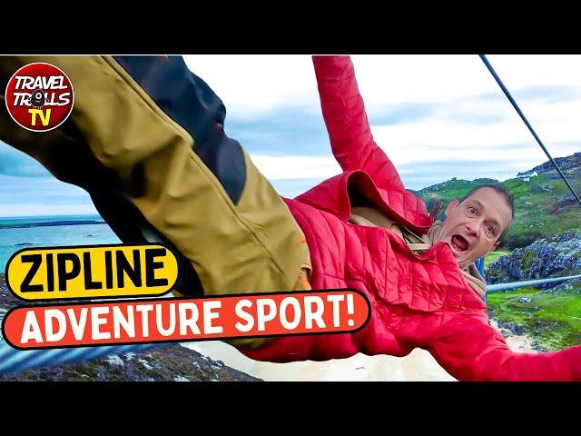 The Longest Fastest ZIPLINE For The Over 50's In SCOTLAND!