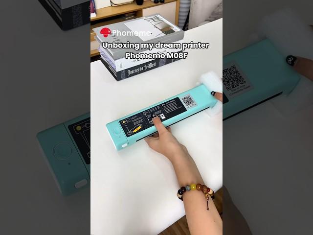 Unboxing Phomemo M08F portable printer #phomemo #pritner