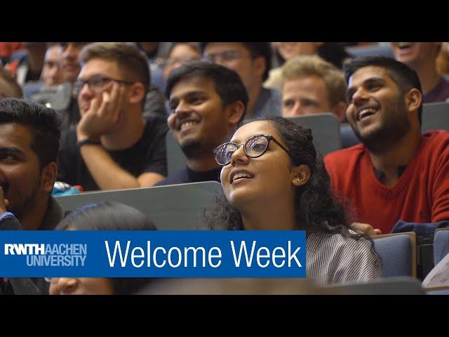  NEW international students: Welcome Week at RWTH 