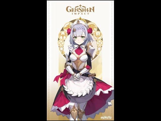 Genshin Impact - Noelle Idle Animation