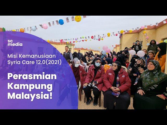 Majlis Perasmian Kampung Malaysia Syria Care | Projek Wakaf Perumahan Pelarian Syria