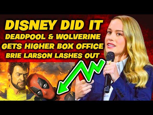 IT'S OVER! Brie Larson's Woke Partner FIRED By Disney Amid Ryan Reynolds BILLIONS DOLLAR HIT!