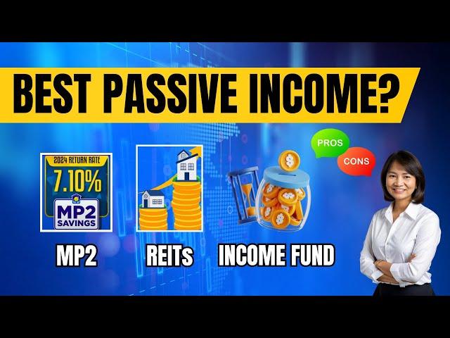 Best Passive Income? Pag-IBIG MP2 vs. REITs vs. Dividend Funds (Pros and Cons)