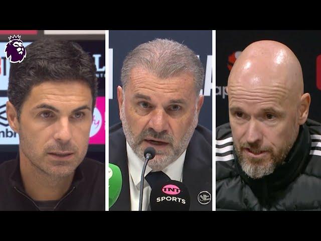 Arteta, Ten Hag, Postecoglou & More React To Matchweek 8 Results!