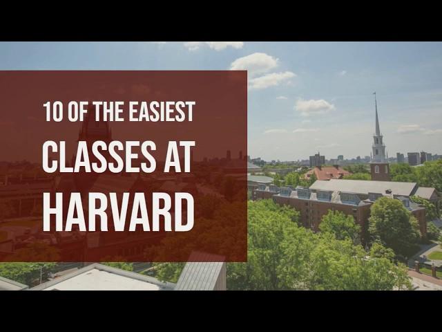 10 Easy Classes at Harvard University | OneClass