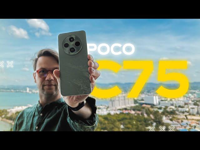 АКТУАЛЬНЫЙ УЛЬТРАБЮДЖЕТНИК   СМАРТФОН POCO C75 ЗА 9600 Р ! ЕСТЬ ЛИ ПЕРСПЕКТИВЫ У ПОДОБНОГО ?