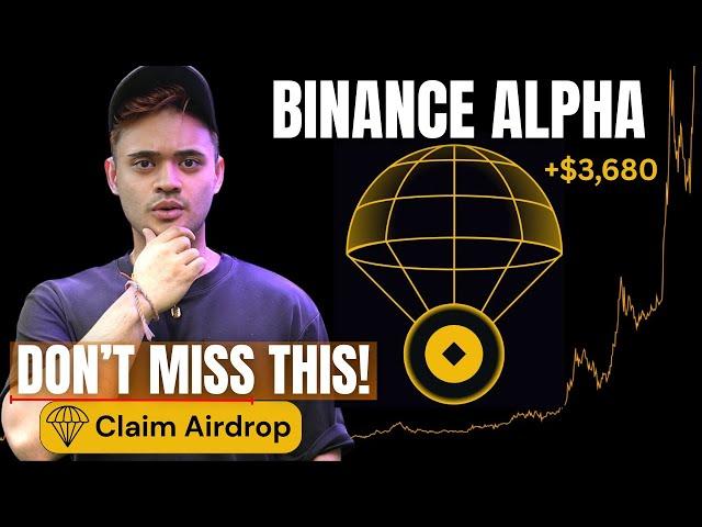 Binance Alpha Airdrop: How to Earn Points to Score BIG Crypto Airdrops in 2025 | Farming Strategy