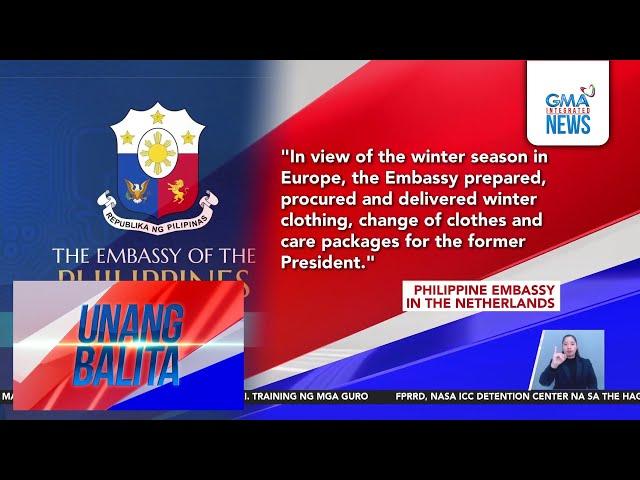 PHL Embassy sa The Netherlands – Pinayagan si dating Exec. Sec. Salvador Medialdea... | Unang Balita