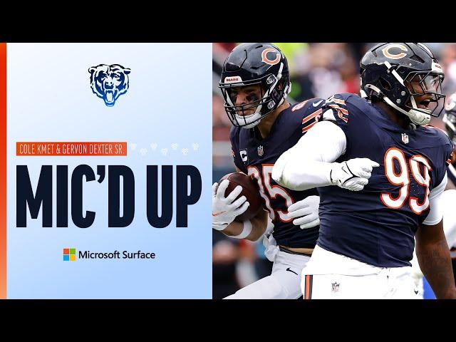 Cole Kmet and Gervon Dexter Sr. | Mic'd Up | Chicago Bears