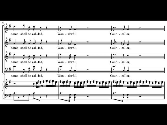 Händel: Messiah - 13. For unto us a child is born - Gardiner