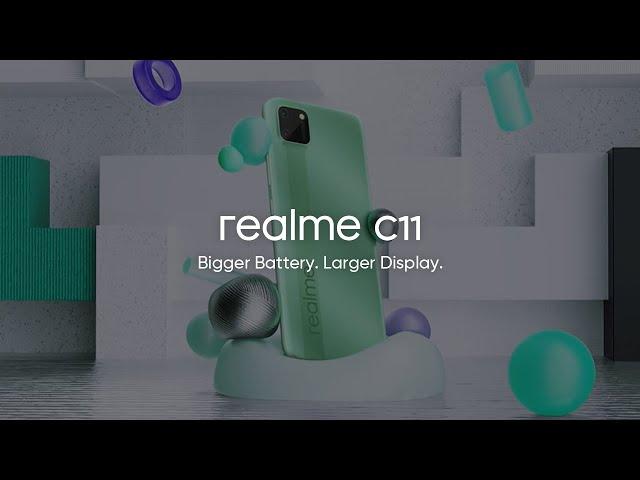 realme C11 | Bigger Battery. Larger Display.