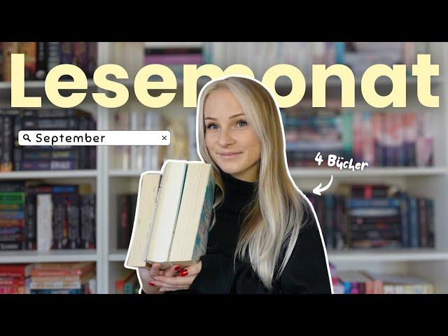 Lesemonat September 2024 | Diese 4 Bücher habe ich im September beendet |