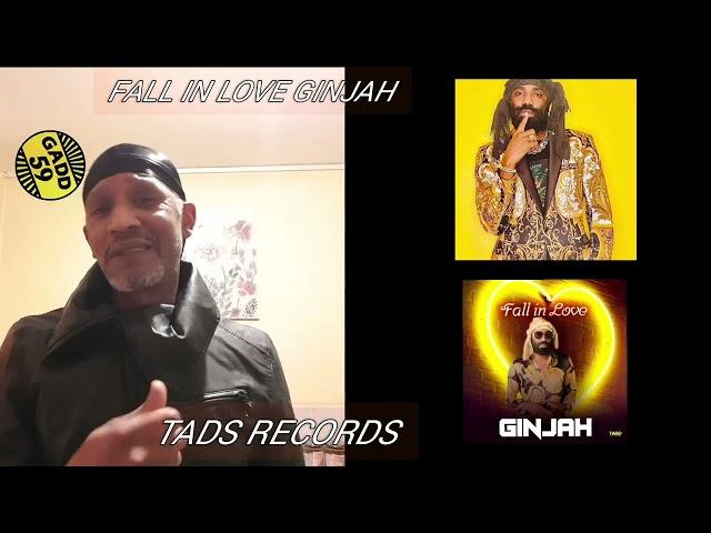 FALL IN LOVE GINJAH new release  reggaesoulman TADS RECORDS PHILLIP GADD59 ENDORSEMENT