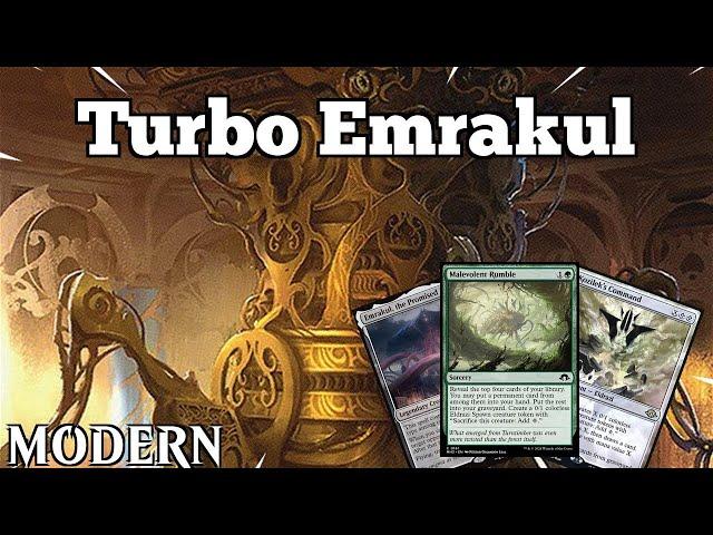 INSANELY EXPLOSIVE MARVEL AGGRO | Turbo Emrakul | Modern | MTGO