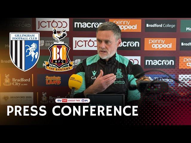 PRESS CONFERENCE: Alexander's thoughts ahead of Gillingham clash