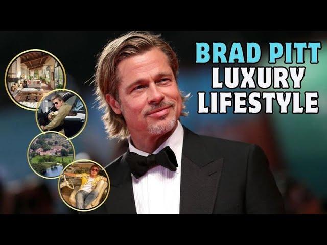 #BradPitt's Celebrity Lifestyle EXPOSED!