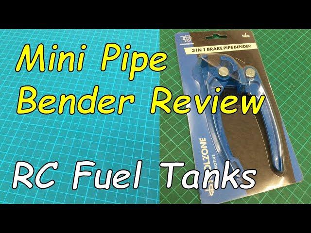 Mini Pipe Bender Review - Ideal for setting model engine fuel tanks - RC Model Aeroplane Fuel Tank