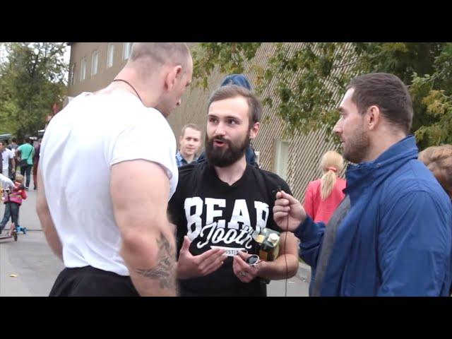 Russian Bandit VS  Haters (Epic Prank) / Обозвал "Петухом" Как обосрать качка и выжить