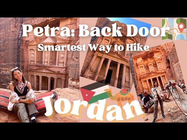 Petra Back Door - SMARTEST way to see the Monastery - Jordan Travel Vlog ep 1