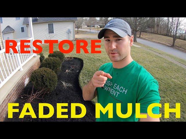 EASILY make your mulch look BRAND NEW