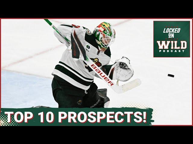 The Top Ten Minnesota Wild Prospects! #minnesotawild #mnwild #nhl