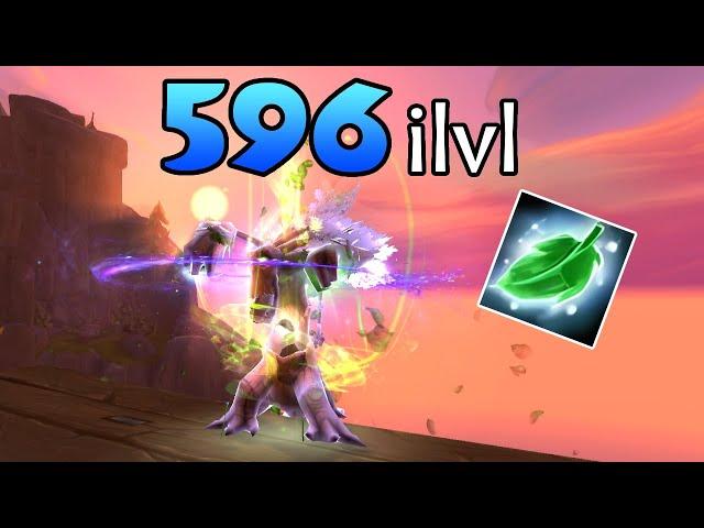 PRE-BUFF Resto Druid was ROUGH!! | Tyrannical Grim Batol +8 vs UNDERGEARED 596ilvl