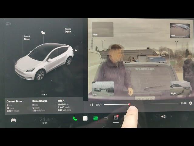 How to View Recordings on the Tesla Model Y