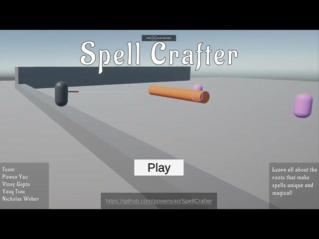 SpellCrafter Global Game Jam 2023