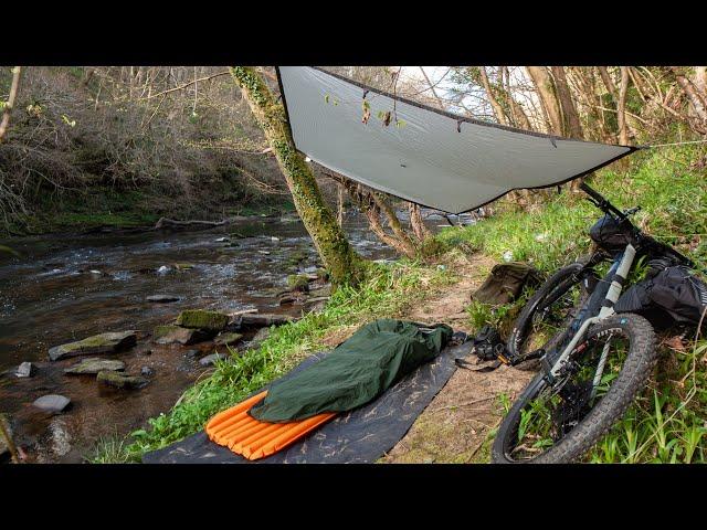 Bothal wood, bike packing and camping.