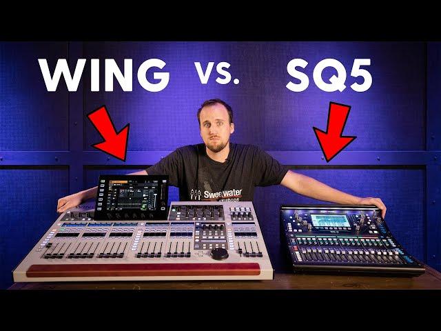 Behringer WING vs. Allen & Heath SQ5 for Worship Ministry