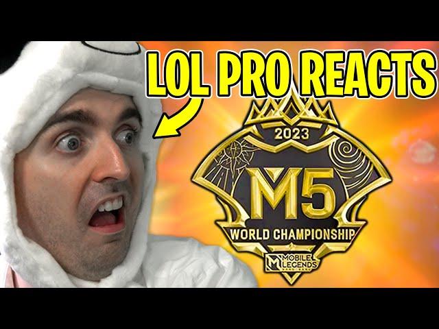 Pro League Player Reacts to Mobile Legends M5 FINALS