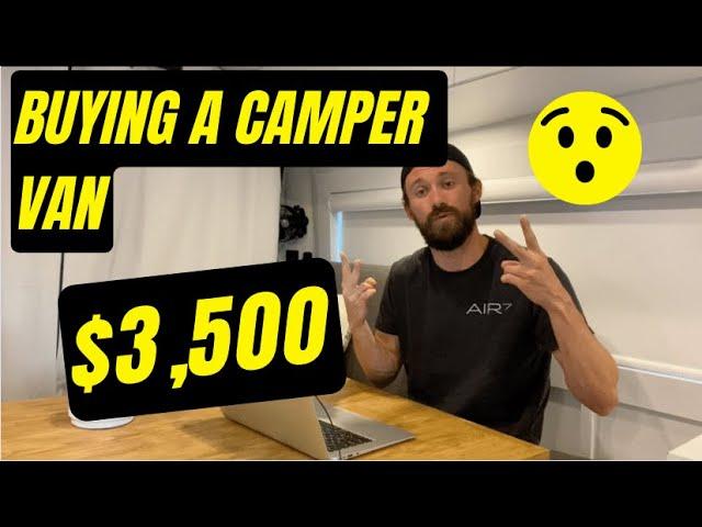 How to buy a camper van for CHEAP !! (BUDGET VANLIFE)