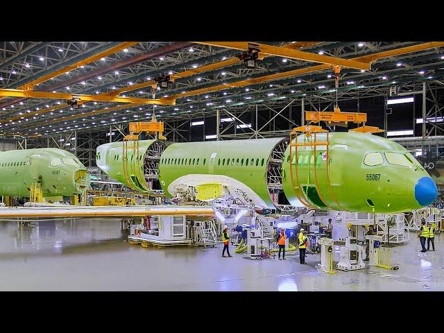 Inside Airbus Factory Producing the Super Advanced A220