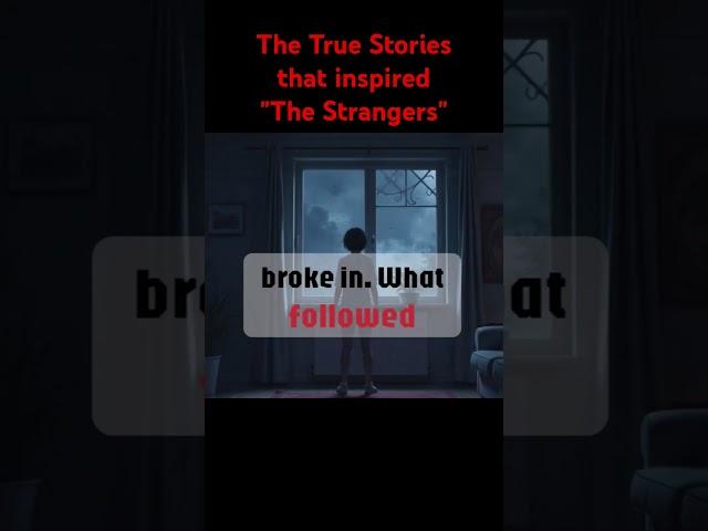 True Stories That Inspired "The Strangers" #shorts #truestory  #mansonfamily #thestrangers