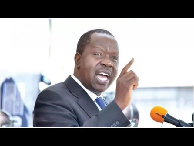 ANGRY MATIANG'I WARNS POLITICIANS INCITING KENYANS TO CAUSE TROUBLE!!