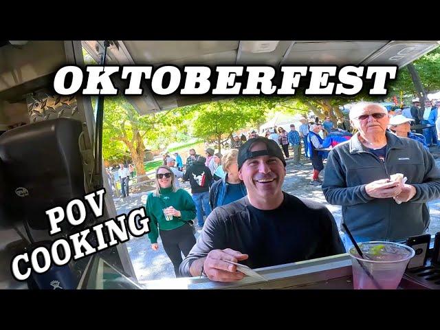 POV: FOOD TRUCK COOKING | OKTOBERFEST