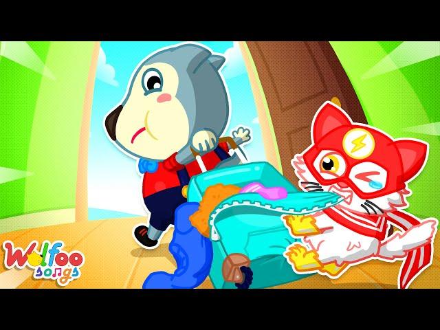 When Friend is Away - Super Pet and Baby Songs | Kids Songs & Nursery Rhymes @WolfooFamilySongs