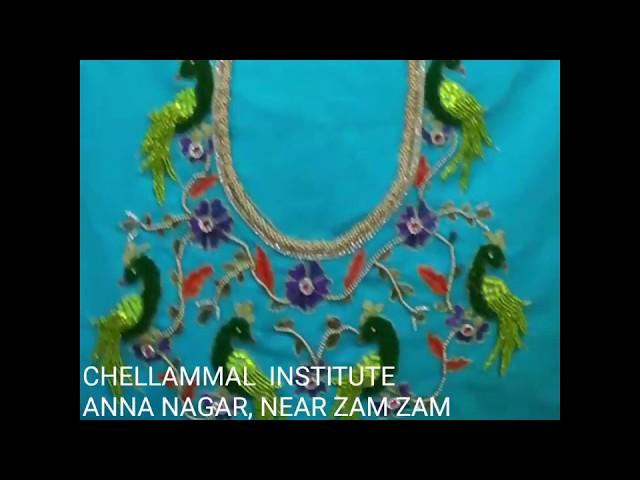 AARI EMBROIDERY CLASS 100% PRACTICAL CHELLAMMAL INSTITUTE MADURAI-9445105454