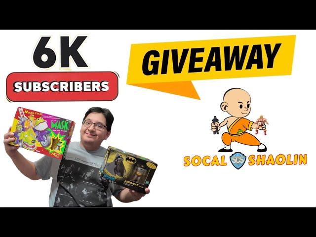 SoCal Shaolin 6K Subscribers Contest! Enter to Win