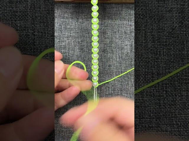 DIY Your Beaded Bracelet | Easy Bracelet Making Idea #shorts